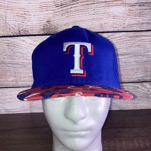 Unique Texas Rangers' colorful bill  snapback cap by Southwest Fox
